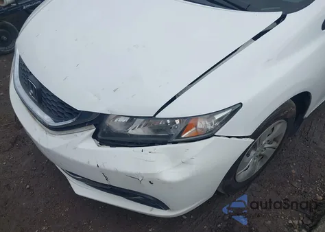 2014 Honda Civic Lx из США, поврежденный, VIN 19XFB2F51EE254463